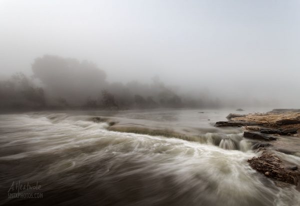 Foggy Morning on the Blanco River