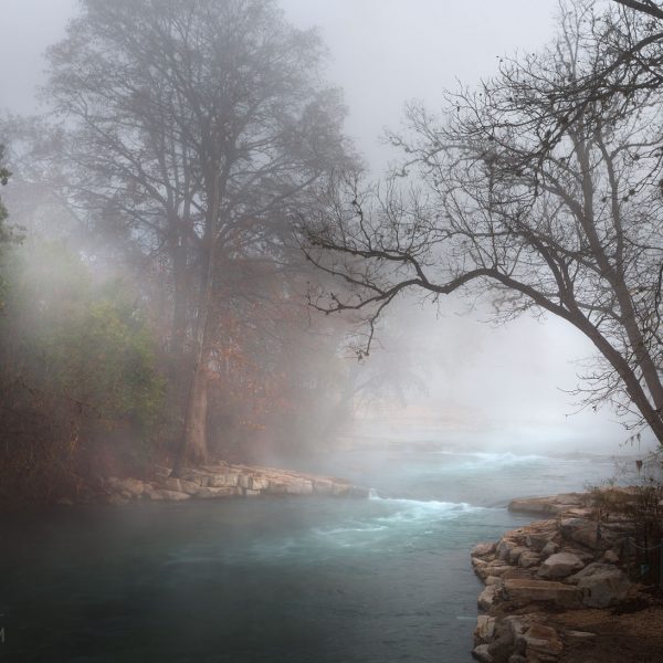 Early Morning Fog on the San Marcos River at Rio Vista