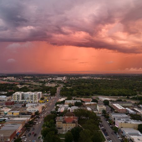 Sunset in The Rain