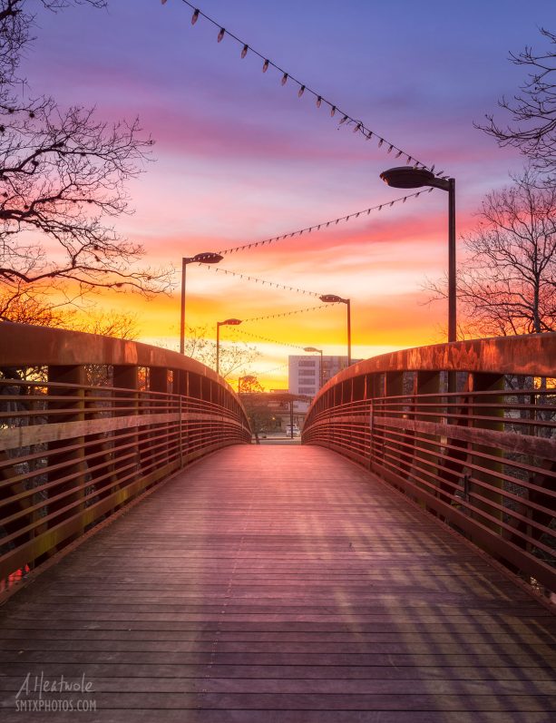 Sunset in City Park